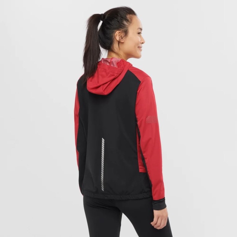 Red Salomon Light Women's Shell Jackets | IE DT0546